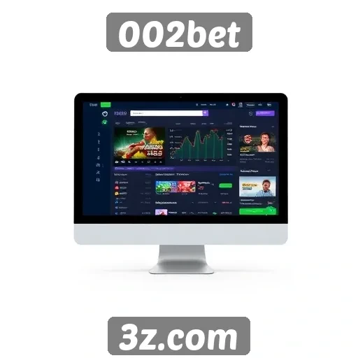 Interface e usabilidade do site 002bet